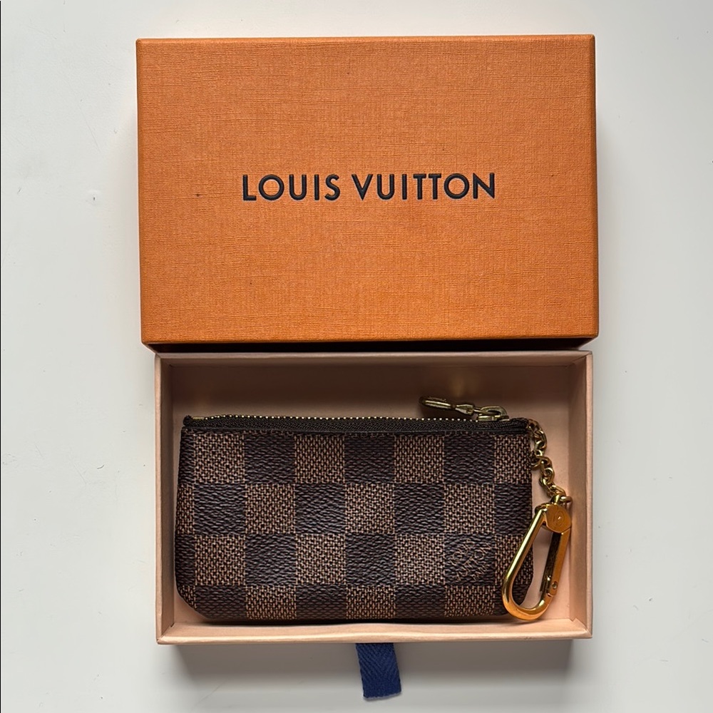 Louis Vuitton Checkered Key Pouch